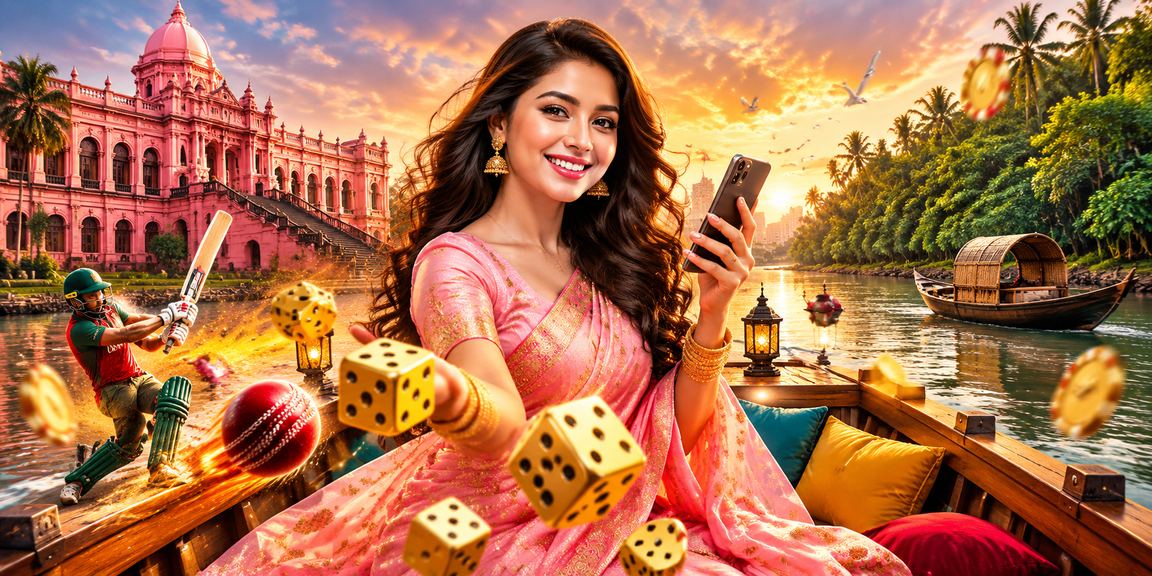 ঢাকায় একজন ব্যবহারকারী মোবাইলে গেম খেলছেন ও বেটিং উপভোগ করছেন